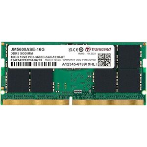 Memorija Transcend 16GB DDR5 5600MHz, SO-DIMM (JM5600ASE-16G)