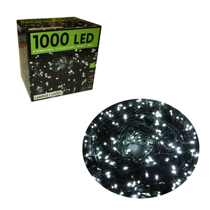 LED lampice, svjetlost bijela, 8 funkcija 1000L