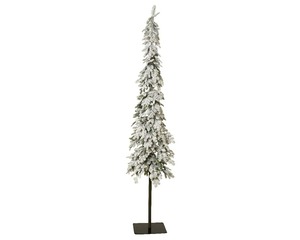 Umjetno božićno drvce - 240cm Alpine snježni LED, promjer: 60cm, 1010 grančica/250L