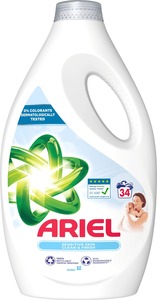 Ariel tekući deterdžent Sensitive, 34 pranja, 1.7 l