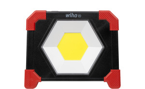 WIHA aku LED reflektor, 30W, 3000lm, 4400 mAh