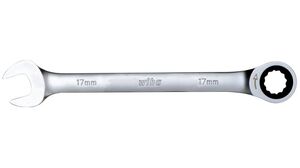 WIHA viličasto-okasti ključ s račnom 17mm 303-17