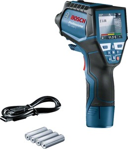 BOSCH Professional termodetektor GIS 1000 C + 4x baterije (AA), adapter