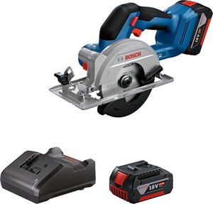 BOSCH Professional akumulatorska kružna pila GKS 18V-51 + 2 baterije 18V 4Ah, punjač