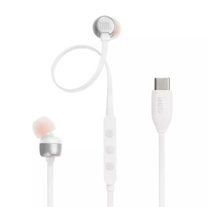 JBL T310C USB-C, In-Ear, žičane slušalice, bijele