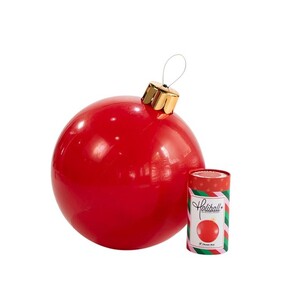 Holiball božićna kugla 46cm, crvena