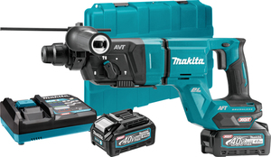 MAKITA akumulatorska čekić bušilica HR007GM201 (40V, sds-plus, 2xBL4040 baterije)