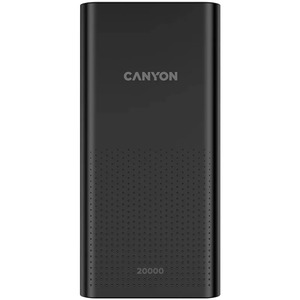 CANYON power bank PB-2001, 20000 mAh, crni