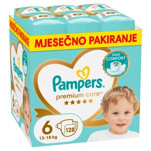 Pampers Premium Care, vel. 6, 128 kom