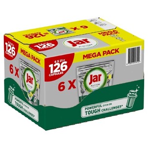 Jar Platinum kapsule za perilicu posuđa MEGA PACK 6x21