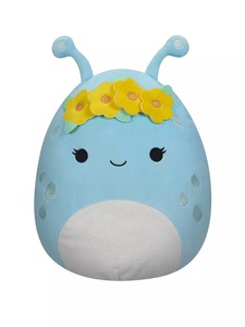 Squishmallows - Natnat - Plavi izvanzemaljac s cvjetnom krunom - 40cm