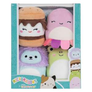 Squishmallows Micromallows - 4Pk (Wendy, Jeanne, Carmelita, Lucia) - 6cm