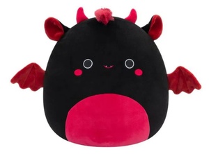 Squishmallows - Rebecca - Crno crveni vrag iz Jerseyja - 30cm