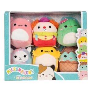 Squishmallows Micromallows - 6Pk (Archie, Maya, Maritza, Bimbi, Rodry, Lucy-May) - 6cm