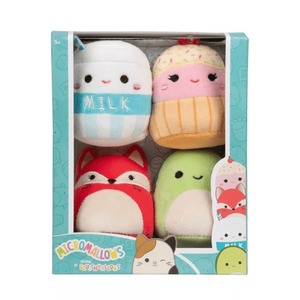 Squishmallows Micromallows - 4Pk (Fifi, Henry, Melly, Clara) - 6cm