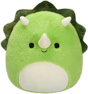 Squishmallows Fuzzamallow - Tristan - Zeleni triceratops - 30cm