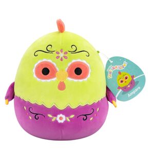 Squishmallows Halloween - Amparo - Zeleno ljubičasti pijetao - 20cm