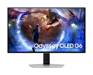 Samsung monitor Odyssey LS27DG602SUXEN, 27", OLED, QHD, 360Hz, 0.03 ms, HDMI, DP