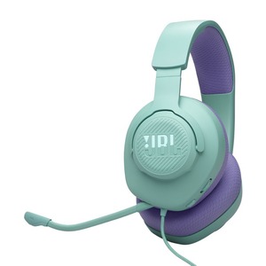 JBL Quantum 100, gaming slušalice, modrozelena