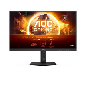 AOC monitor Q27G4XN, 27" QHD, Fast VA, 180Hz, 1ms, HAS, pivot