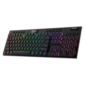 Redragon HORUS PRO K618RGB-PRO, mehanička tipkovnica, crna