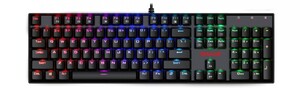 Redragon APAS K535-KB RGB, mehanička tipkovnica, crna