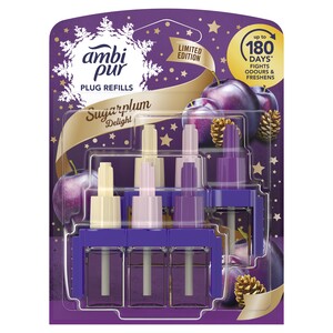 Ambi Pur 3volution Sugarplum Delight zamjenski uložak za osvježivač prostora 2x20 ml