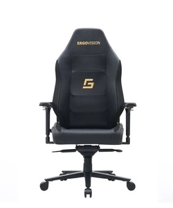 Ergovision Throne XL 02PU, gaming stolica, crna