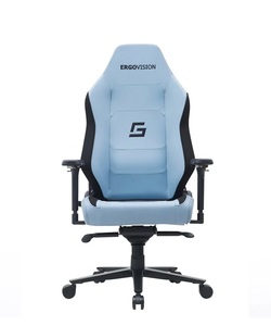 Ergovision Throne XL 06PU, gaming stolica, svijetlo plava