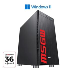 MSGW Office R5 a103, Ryzen 5 5500GT, 16 GB RAM, 1TB SSD, AMD Radeon Graphics, Windows 11 Pro, stolno računalo