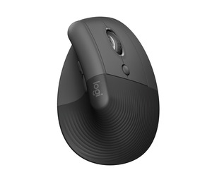 Logitech Lift Vertical, ergonomski miš, bežični, 4000dpi, crni (910-006473)