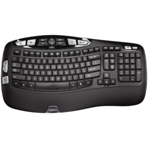 Logitech Wave, bežična tipkovnica, siva (920-012304)