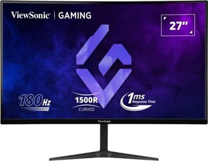 ViewSonic Monitor VX2718-2KPC-mhd, VA, QHD, 165Hz, 1ms, HDMI, zvučnici, zakrivljeni