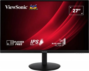 ViewSonic Monitor VG2709-2K-MHD, IPS, QHD, 75Hz, 5ms, HDMI, DP, zvučnici