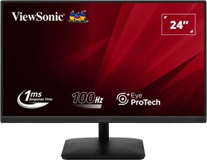 ViewSonic monitor VA2408-MHDB, IPS, FHD, 100Hz, 1ms, HDMI, DP, zvučnici