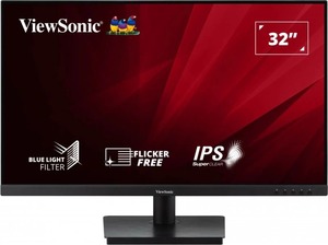 ViewSonic Monitor VA3209-2K-MHD, IPS, QHD, 75Hz, 4ms, HDMI, DP, zvučnici