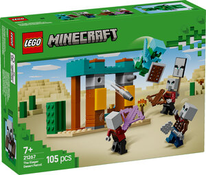 LEGO® Minecraft Illageri u pustinjskoj patroli 21267