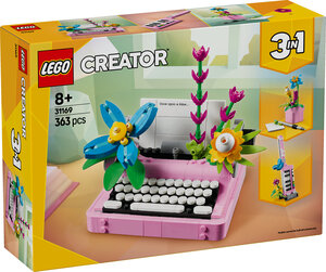 LEGO® Creator Pisaći stroj s cvijećem 31169