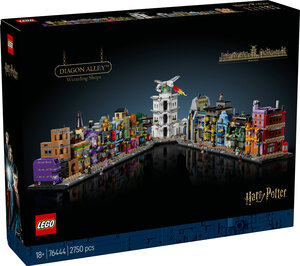 LEGO® Harry Potter TM Zakutna ulica™ s čarobnjačkim trgovinama 76444