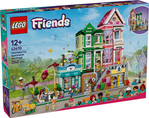 LEGO® Friends Stanovi i trgovine u Heartlakeu 42670