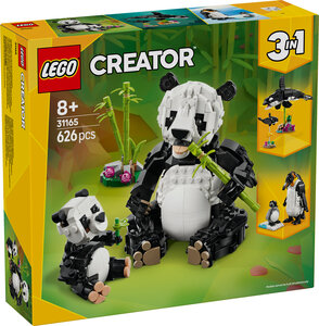 LEGO® Creator Divlje životinje: obitelj panda 31165