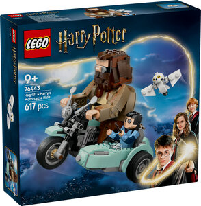 LEGO® Harry Potter TM Hagrid™ i Harry na motociklu 76443