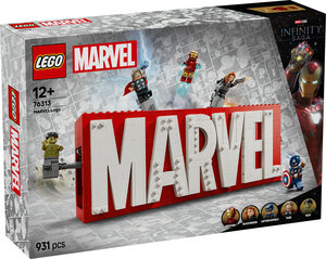 LEGO® Super Heroes Logotip MARVEL i figurice 76313