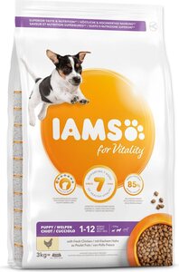 IAMS Puppy Small & Medium Breeds 3kg, piletina