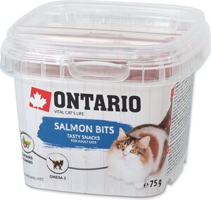 Ontario Cat Adult poslastica 75g, losos