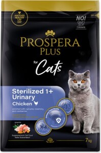 Prospera Plus Cat Sterilized 1+ Urinary 7kg, piletina