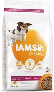 IAMS Dog Senior Small & Medium Breeds 3kg, piletina