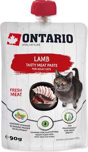 Ontario pasta Cat Adult 90g, janjetina