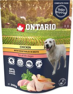 Ontario Dog vrećica 300g, piletina i povrće