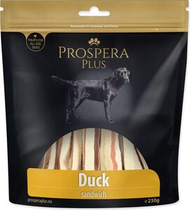 Prospera Plus Dog poslastica sandwich 230g, pačetina